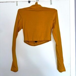 Mustard Yellow Women's Top
